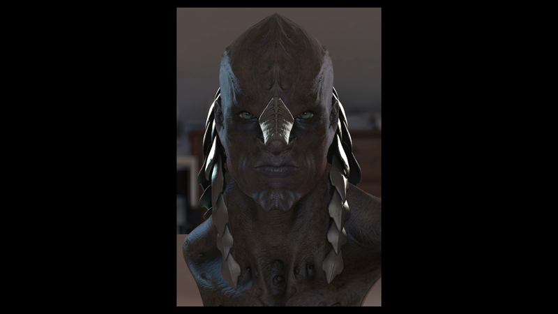 Illustration for article titled The Beautiful Klingon Designs JJ Abrams Rejected for Star Trek 2